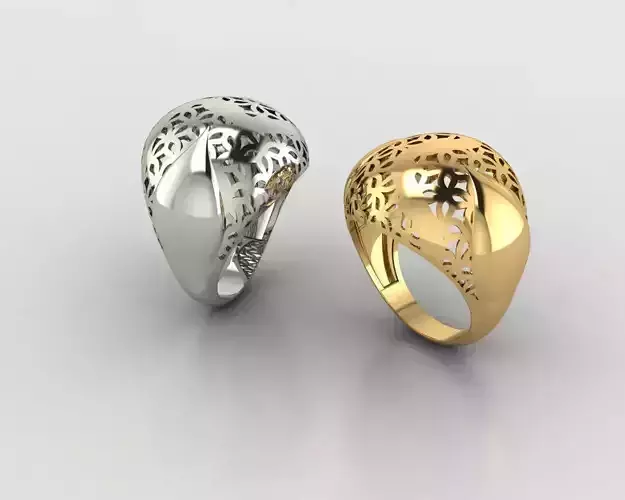 Woman Rings 3D