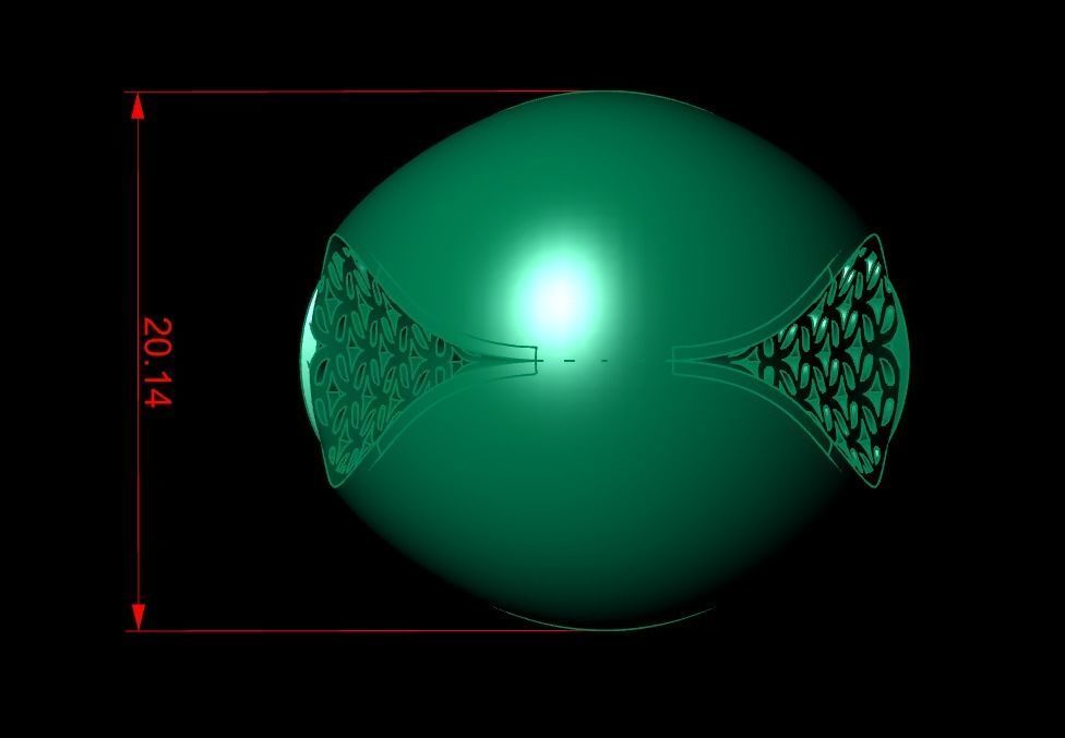  Woman Rings 3D 3D print model_1