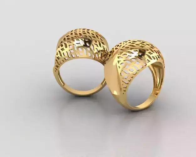 Woman Rings 3D