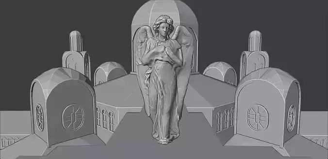 Basilica de Nuestra Senora de Los Angeles 3D printable model