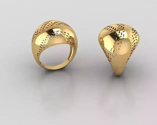  Woman Rings 3D 3D print model