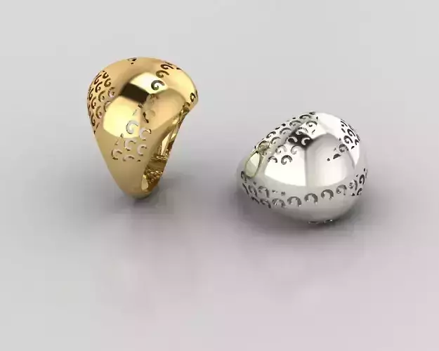 Woman Rings 3D