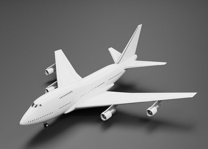 Boeing 747SP 3D model