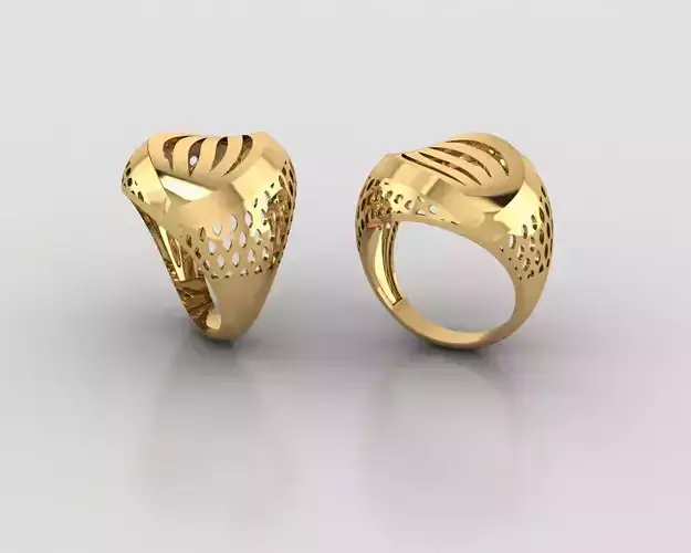 Woman Rings 3D