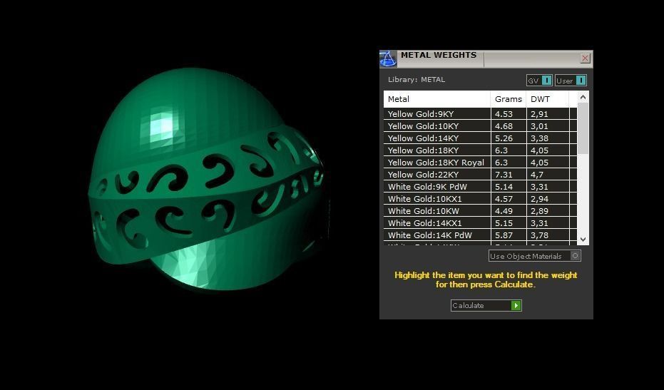 Woman Rings 3D 3D print model_3