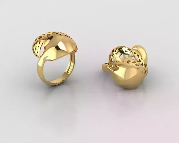 Woman Rings 3D