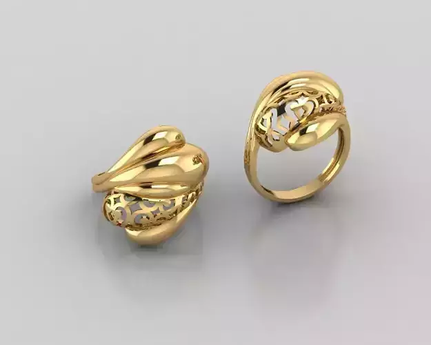 Woman Rings 3D