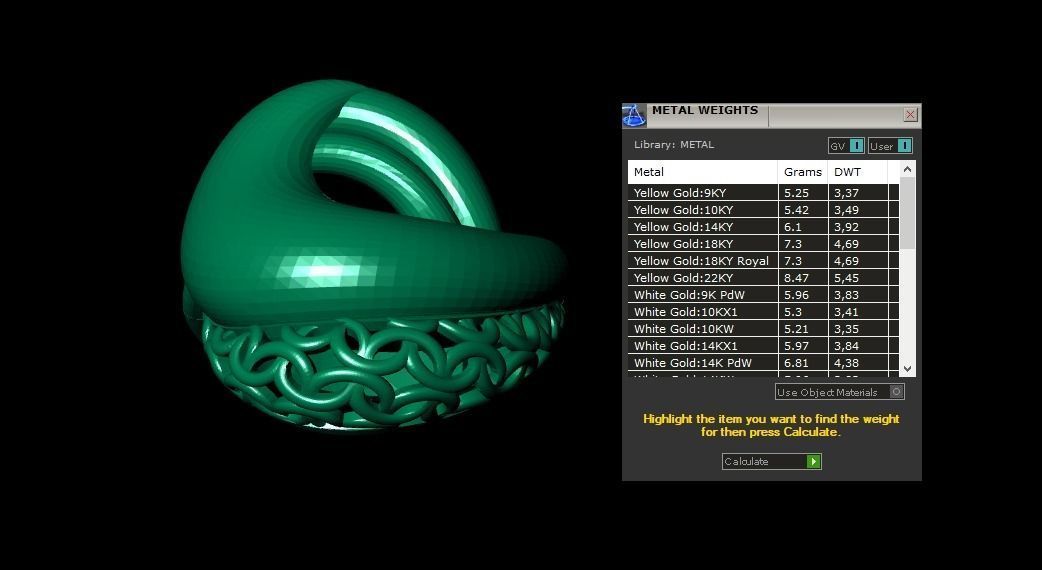 Woman Rings 3D 3D print model_3