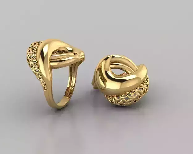 Woman Rings 3D