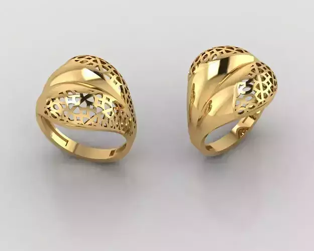 Woman Rings 3D