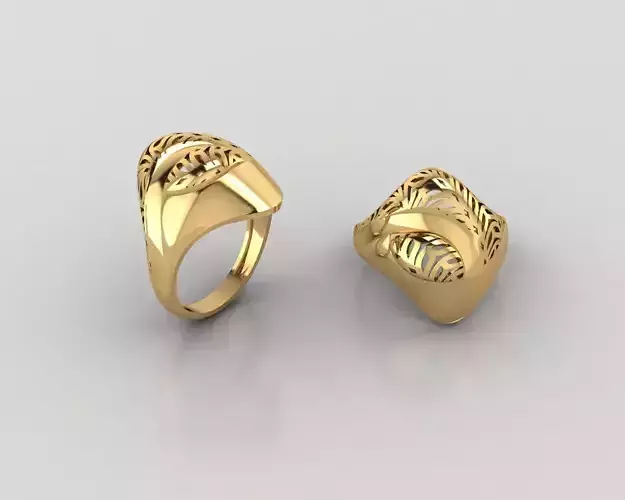 Woman Rings 3D