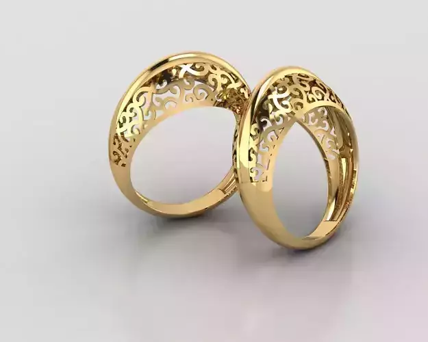 Woman Rings 3D