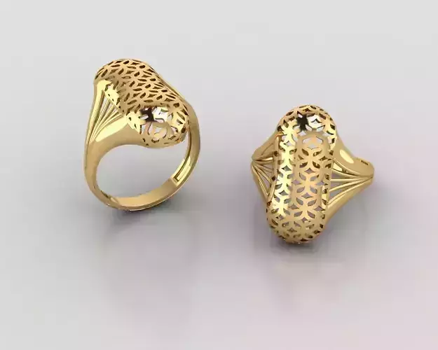 Woman Rings 3D