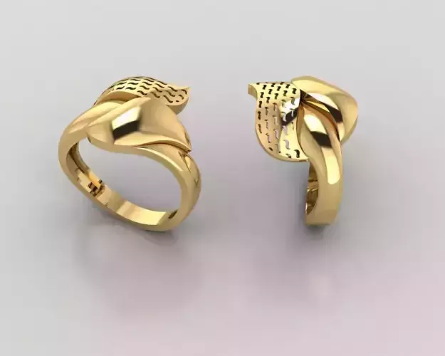  Woman Rings 3D 3D print model