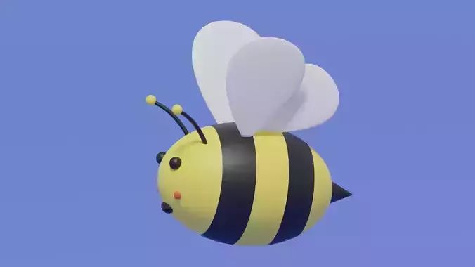 Cute Cartoon Bee