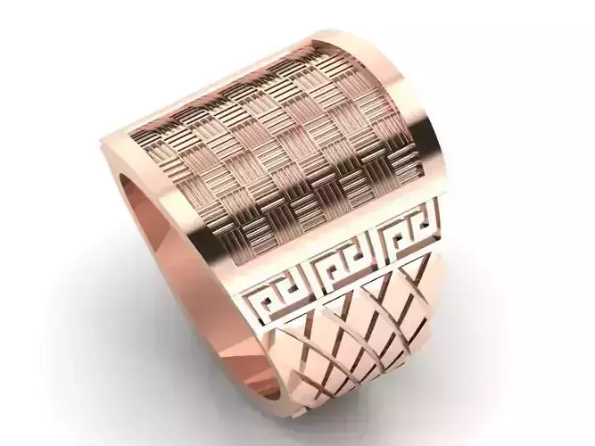 gents ring 3D print model