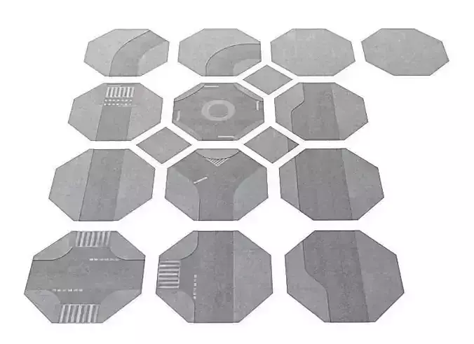 Hexagonal Dynamic Puzzle