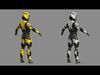 Ratnik R-100 Female  Low-poly 3D model_1
