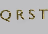 Alphabet with diamonds 3D model_5