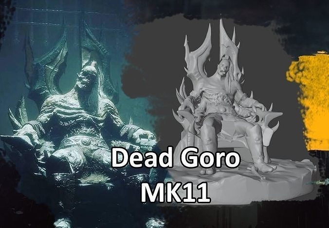 Dead Goro MK 11 - 3D print model