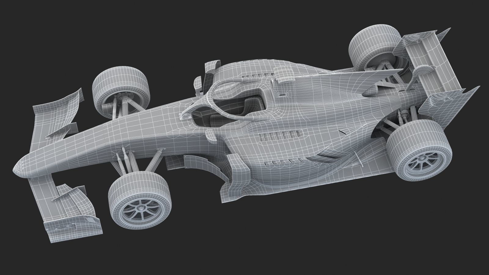 Dallara F2 2022 3D model_22