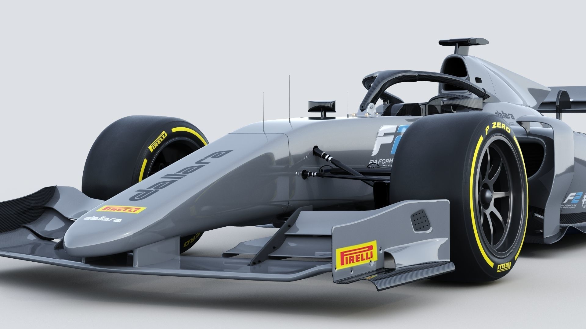 Dallara F2 2022 3D model_2