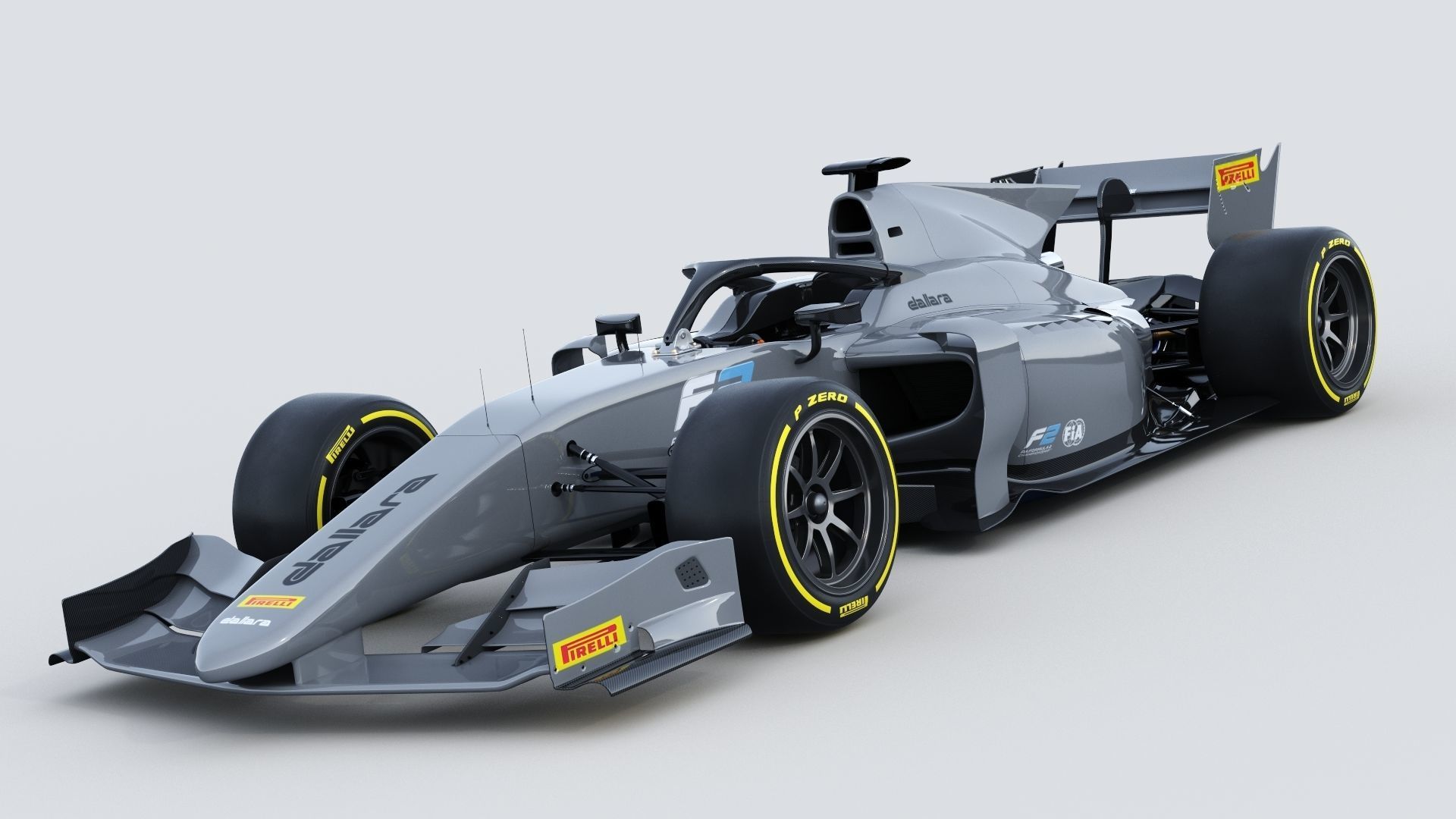Dallara F2 2022 3D model_3