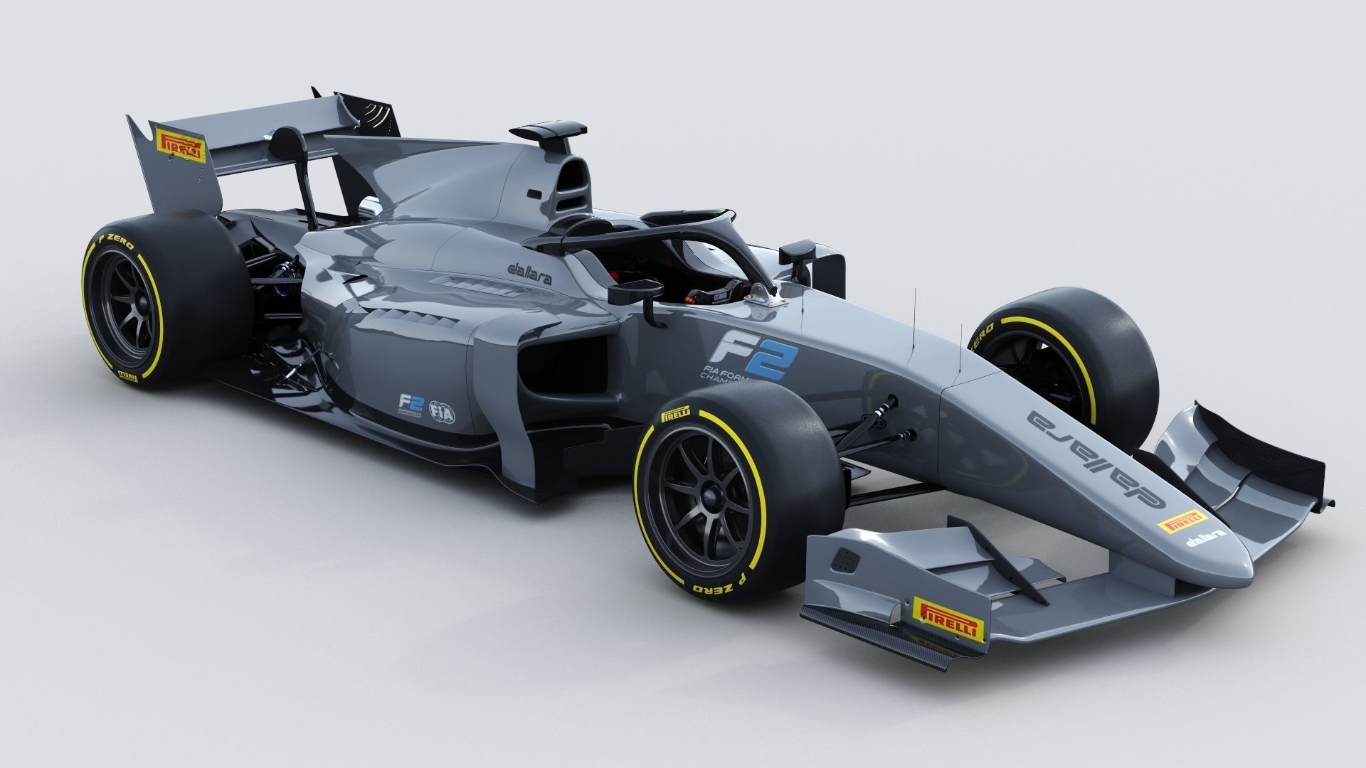 Dallara F2 2022 3D model_8