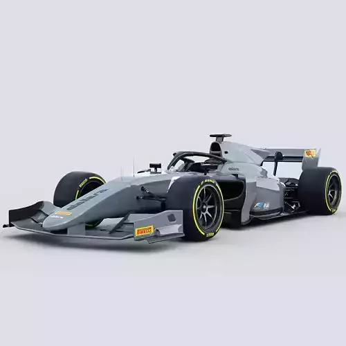 Dallara F2 2022 3D model