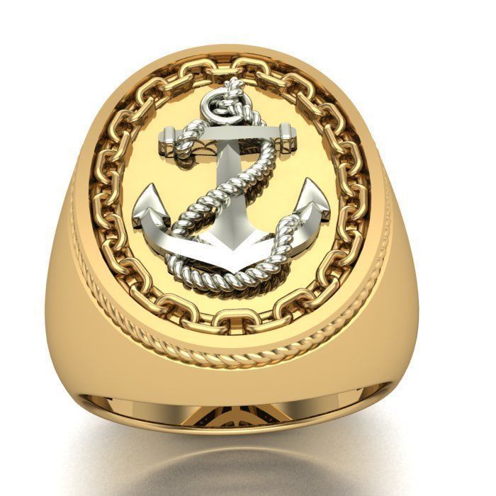 MAN RING 3D print model_1