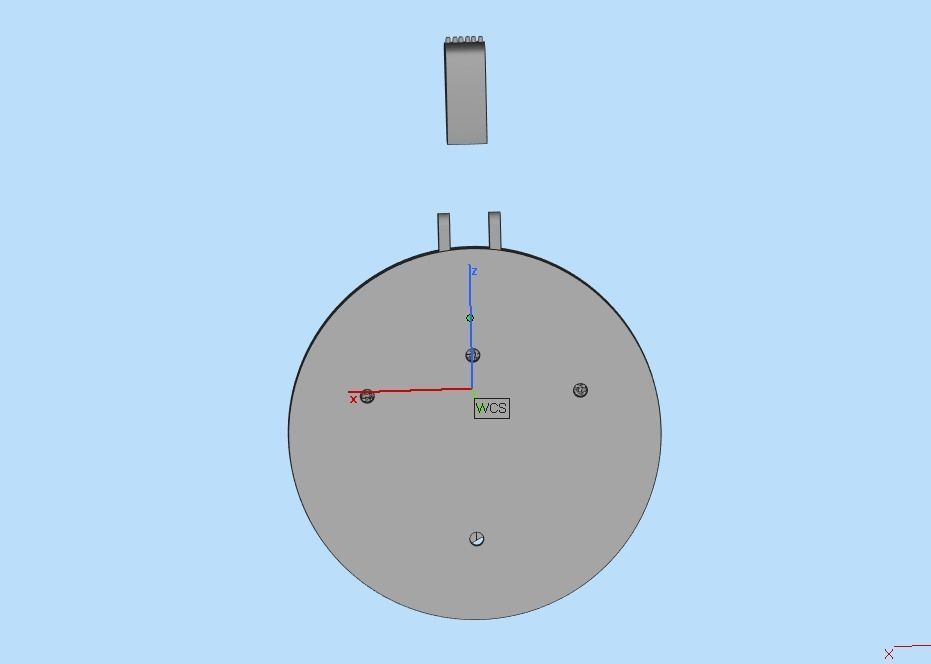 pendant medusa gorgon 3D print model_47