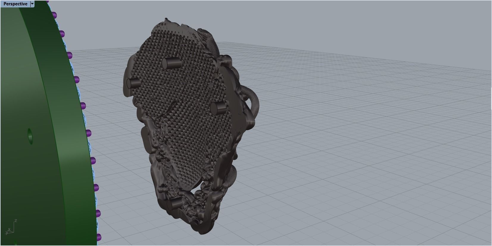 pendant medusa gorgon 3D print model_39