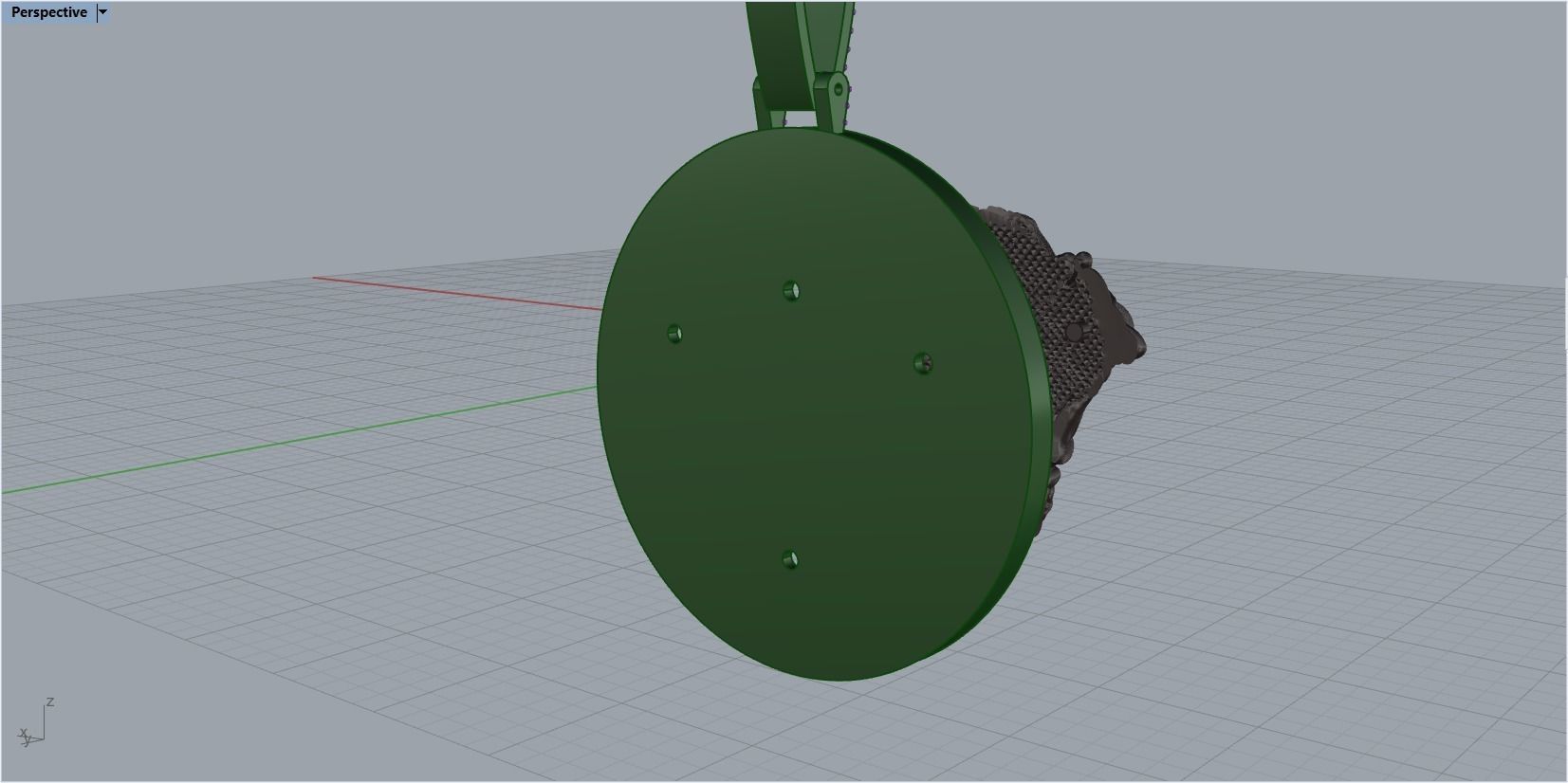 pendant medusa gorgon 3D print model_38