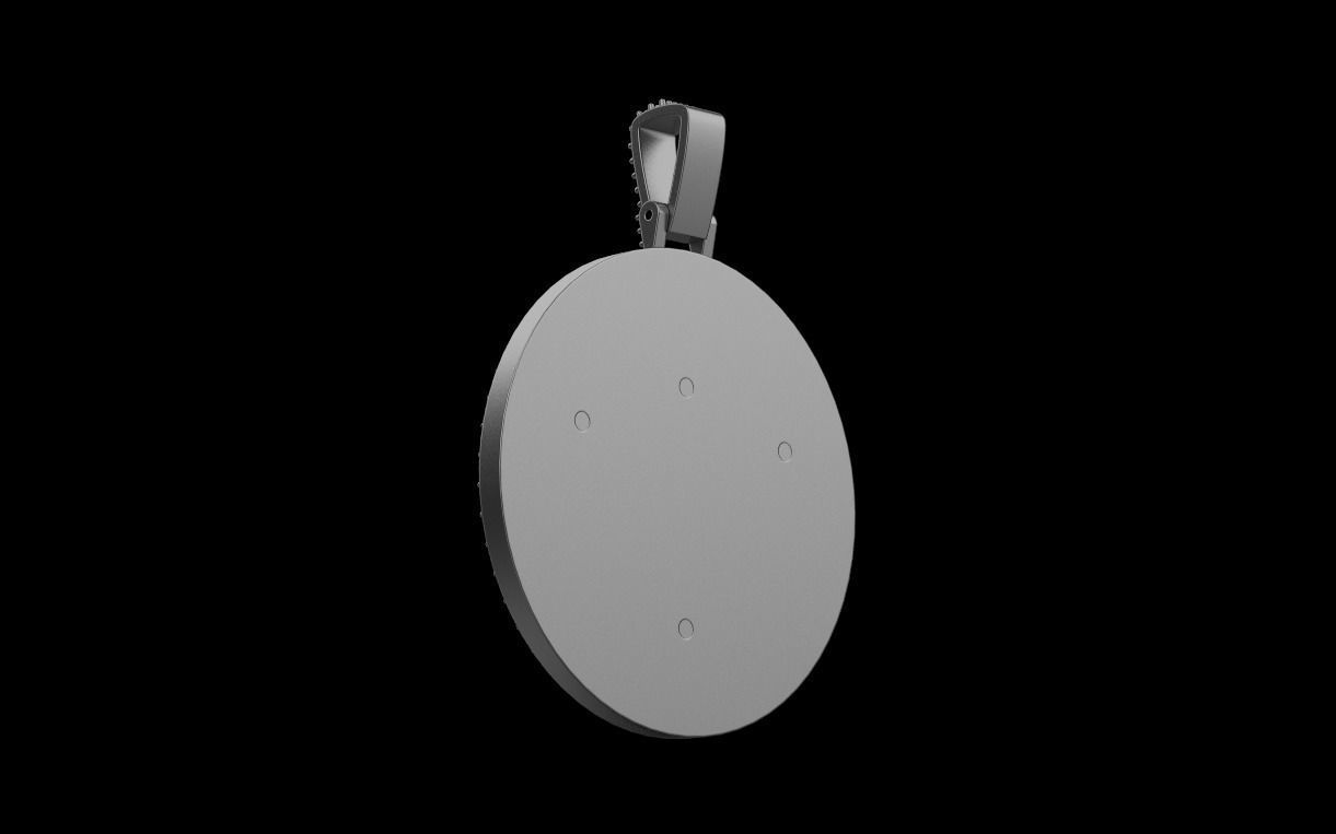 pendant medusa gorgon 3D print model_23