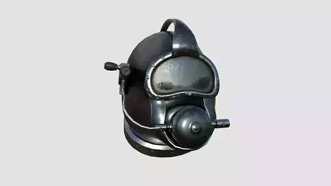 Diving Helmet B 09 Metal - Character Design Fashion