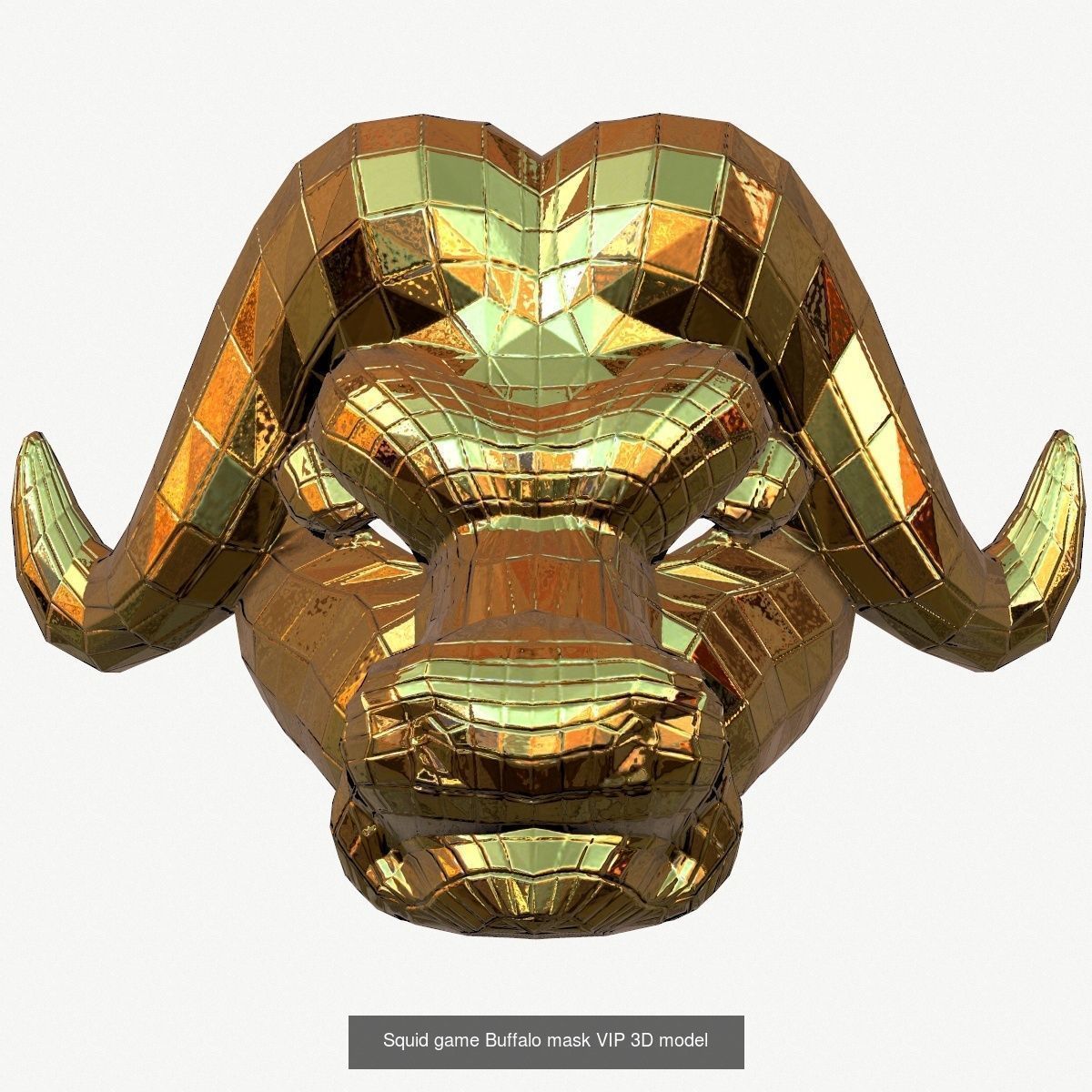 3D Squid game Mask Bundle model 3D Model Collection_5