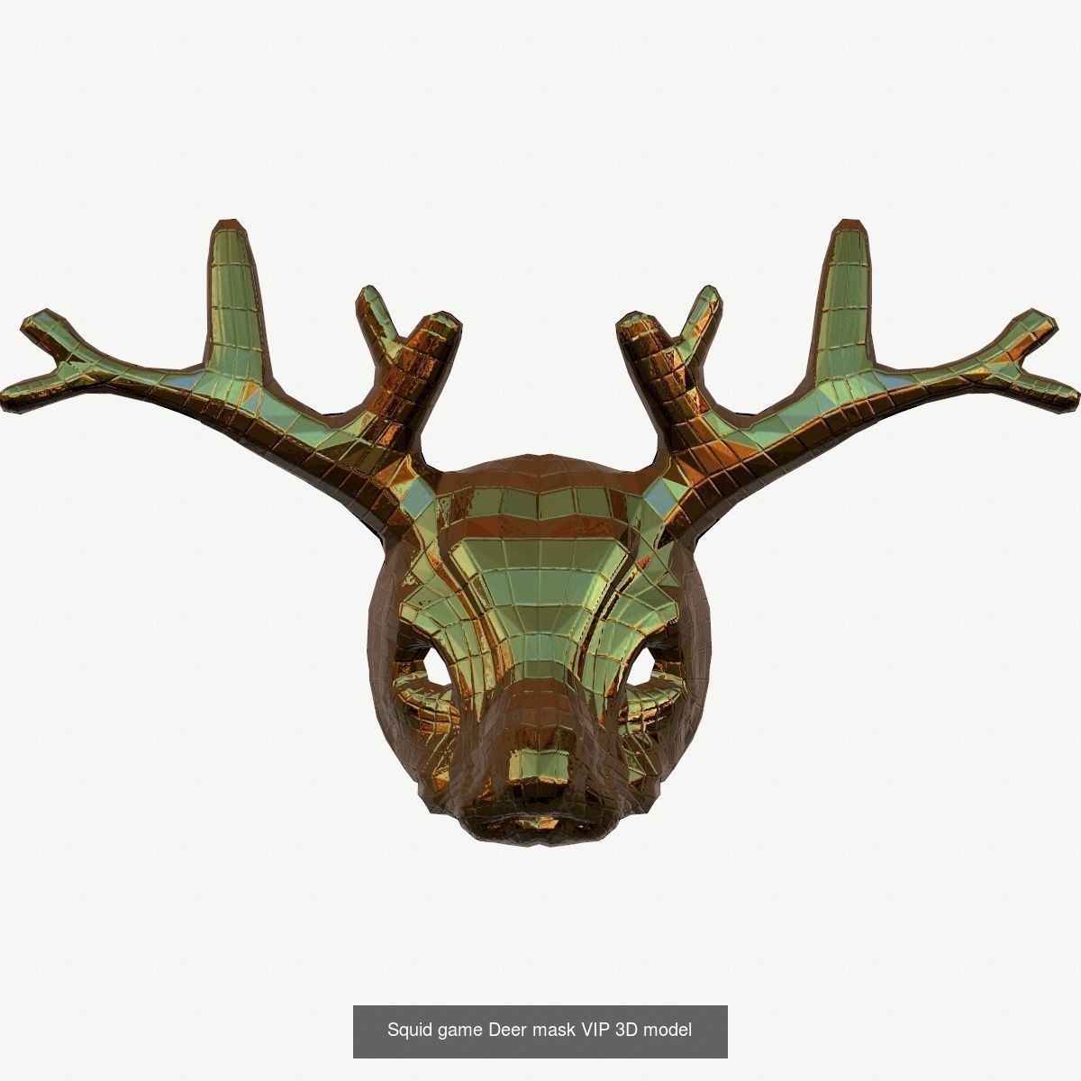 3D Squid game Mask Bundle model 3D Model Collection_6