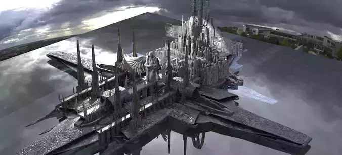 New Babylon The Dark City Rises Kit bash