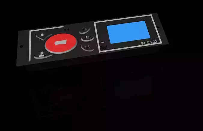 Standby BT-C 200 Bedienteil  Low-poly 3D model