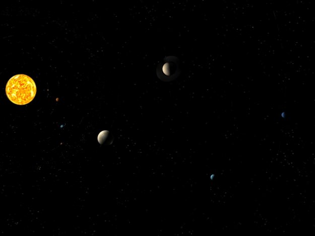 Solar system 3D model_7