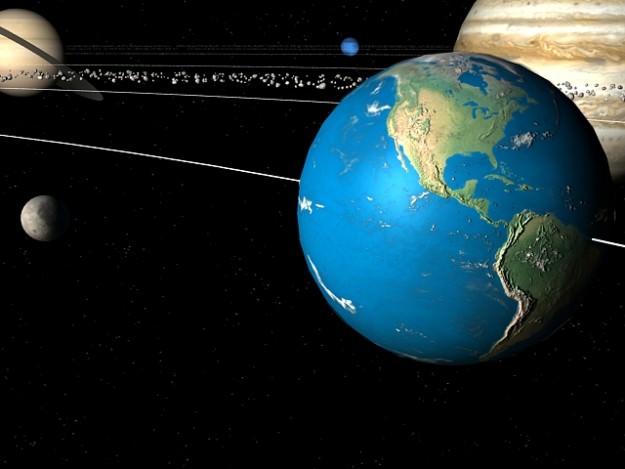 Solar system 3D model_3