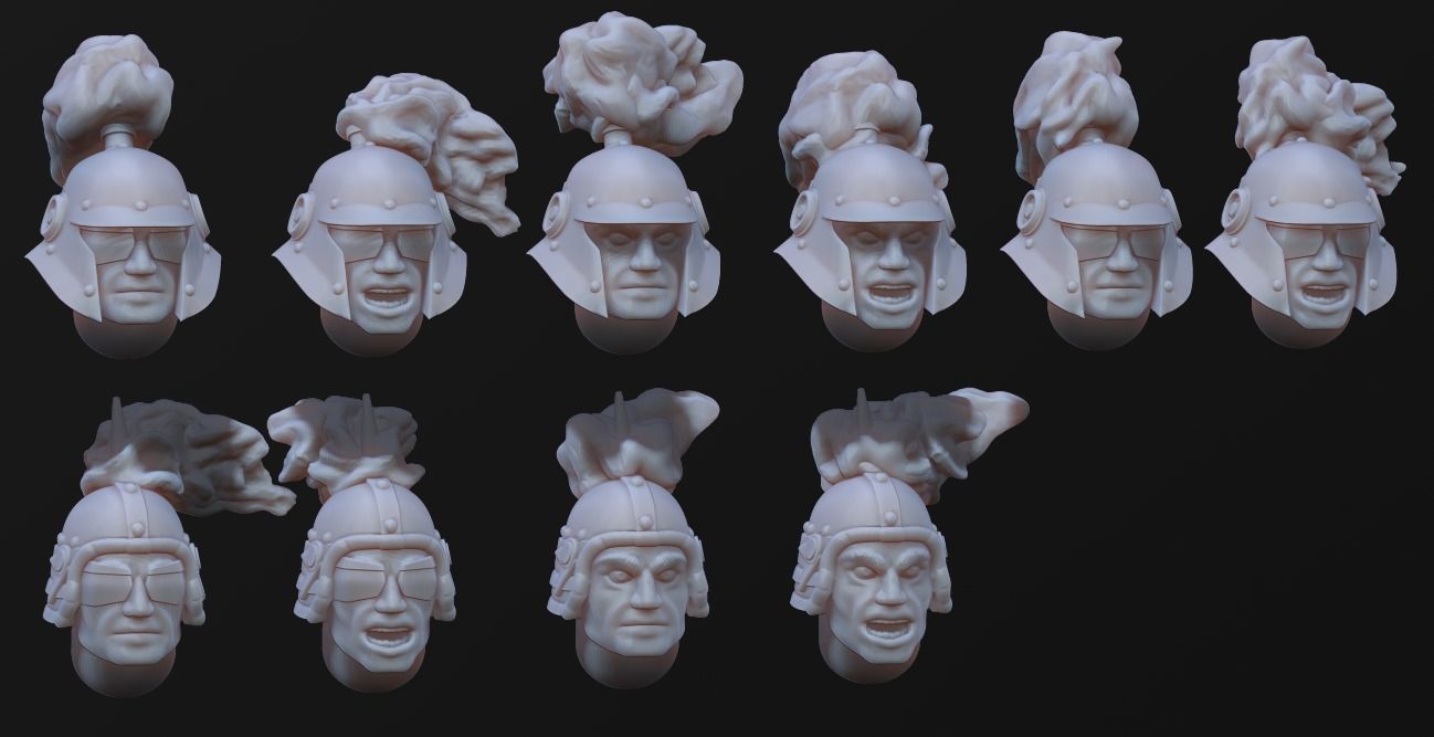 Tempest Legion - MK3 Troops 3D print model_7