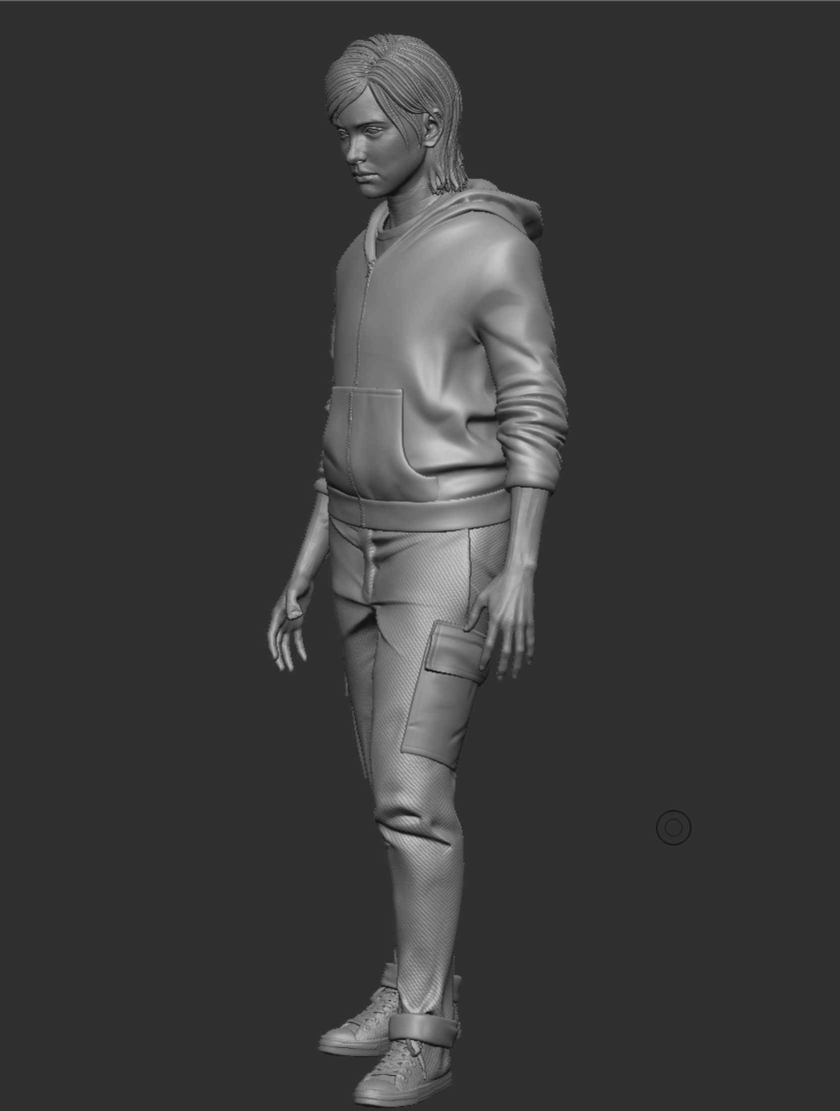 Ellie Last of Us 3d model for print  3D print model_2