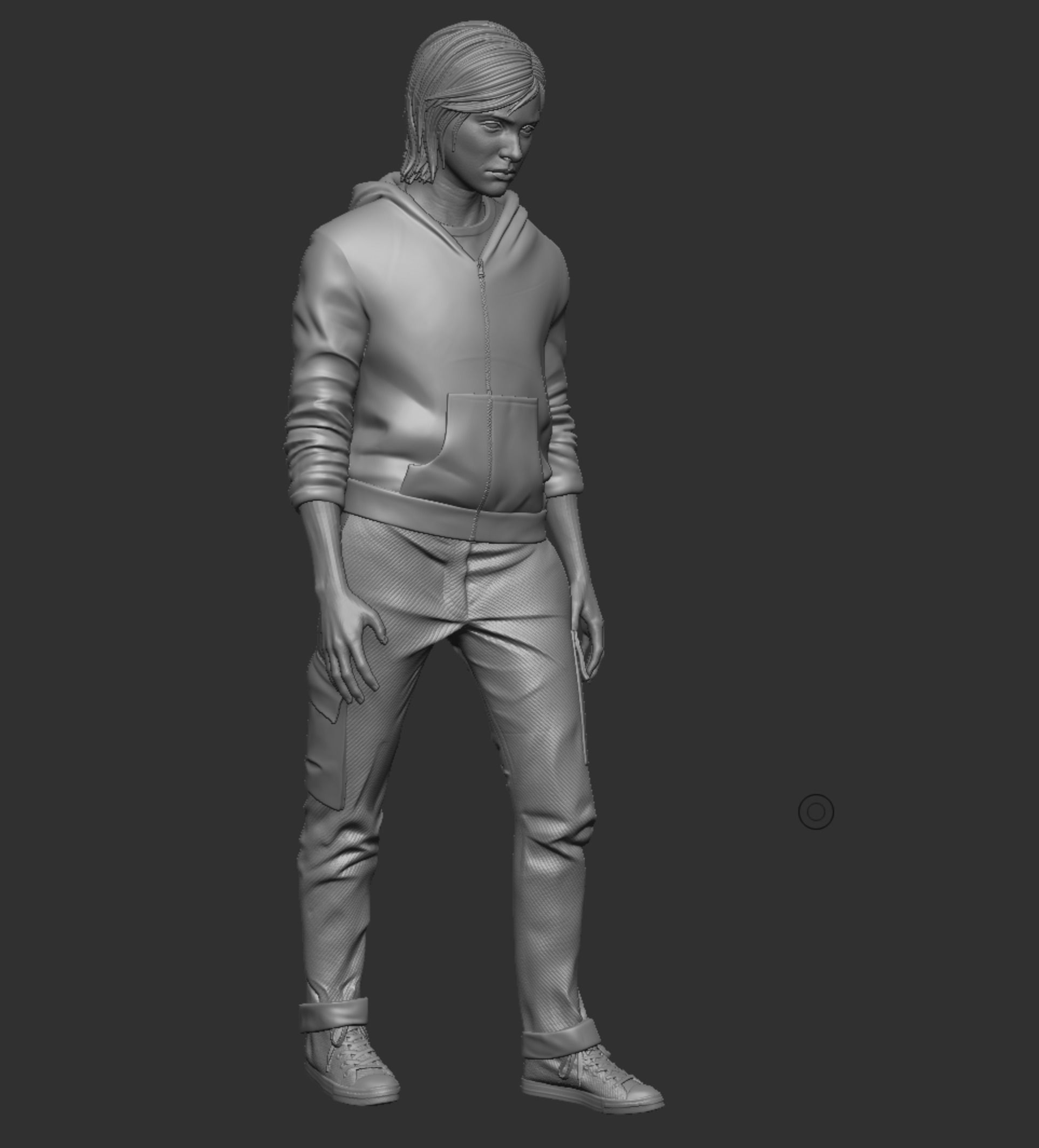 Ellie Last of Us 3d model for print  3D print model_5