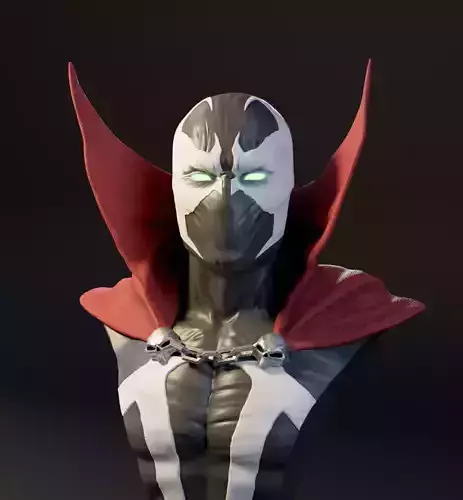 Spawn bust 3D print model