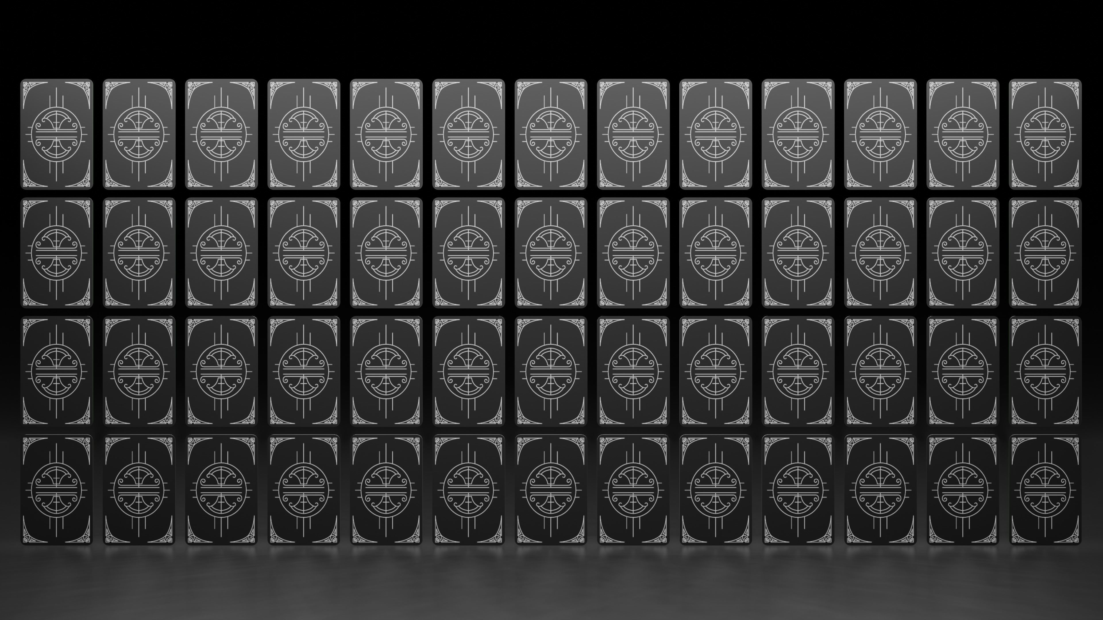 Playing Cards - Deck of 52 cards Free low-poly 3D model_3