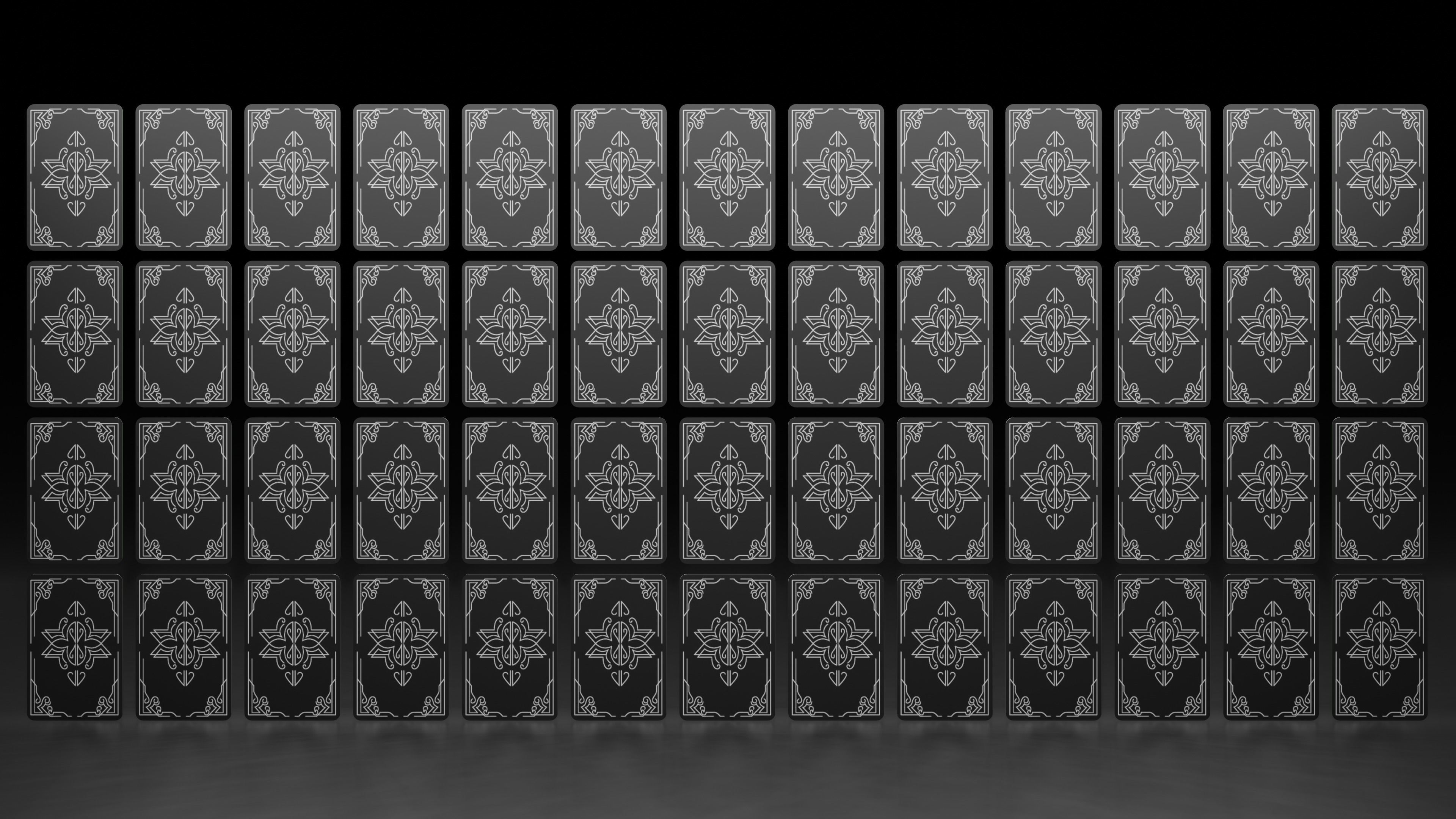 Playing Cards - Deck of 52 cards Free low-poly 3D model_9