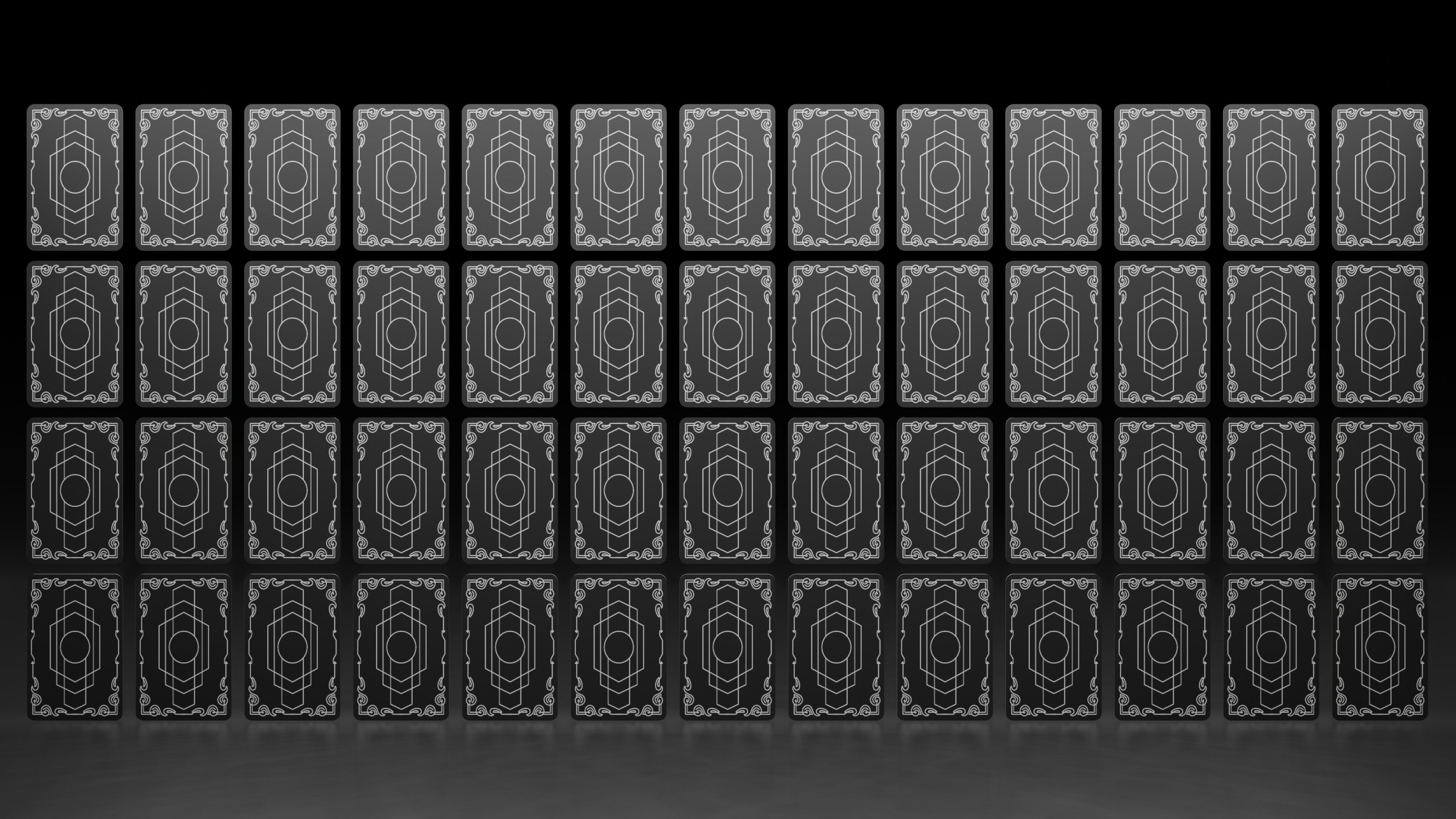 Playing Cards - Deck of 52 cards Free low-poly 3D model_5