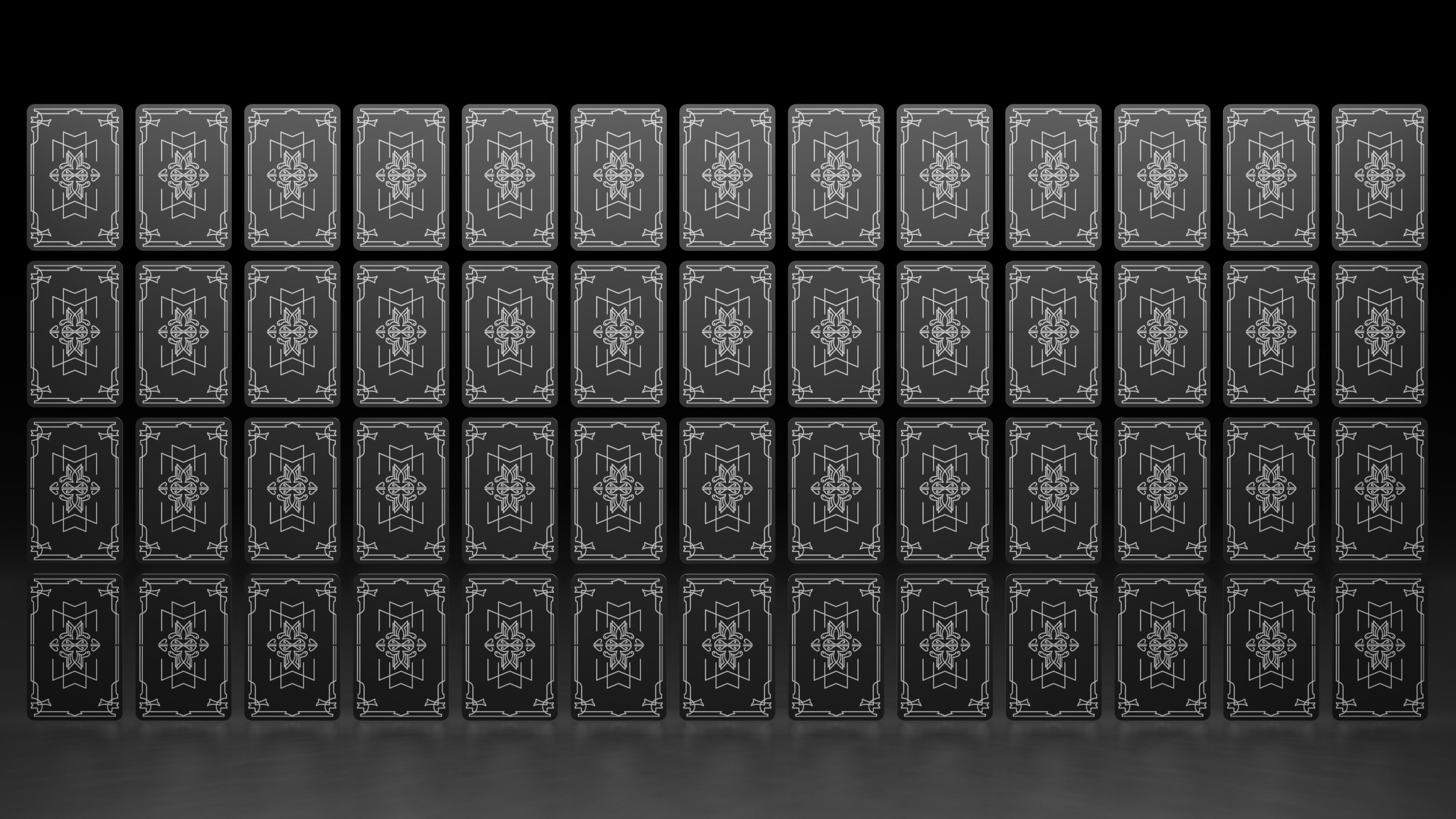 Playing Cards - Deck of 52 cards Free low-poly 3D model_8