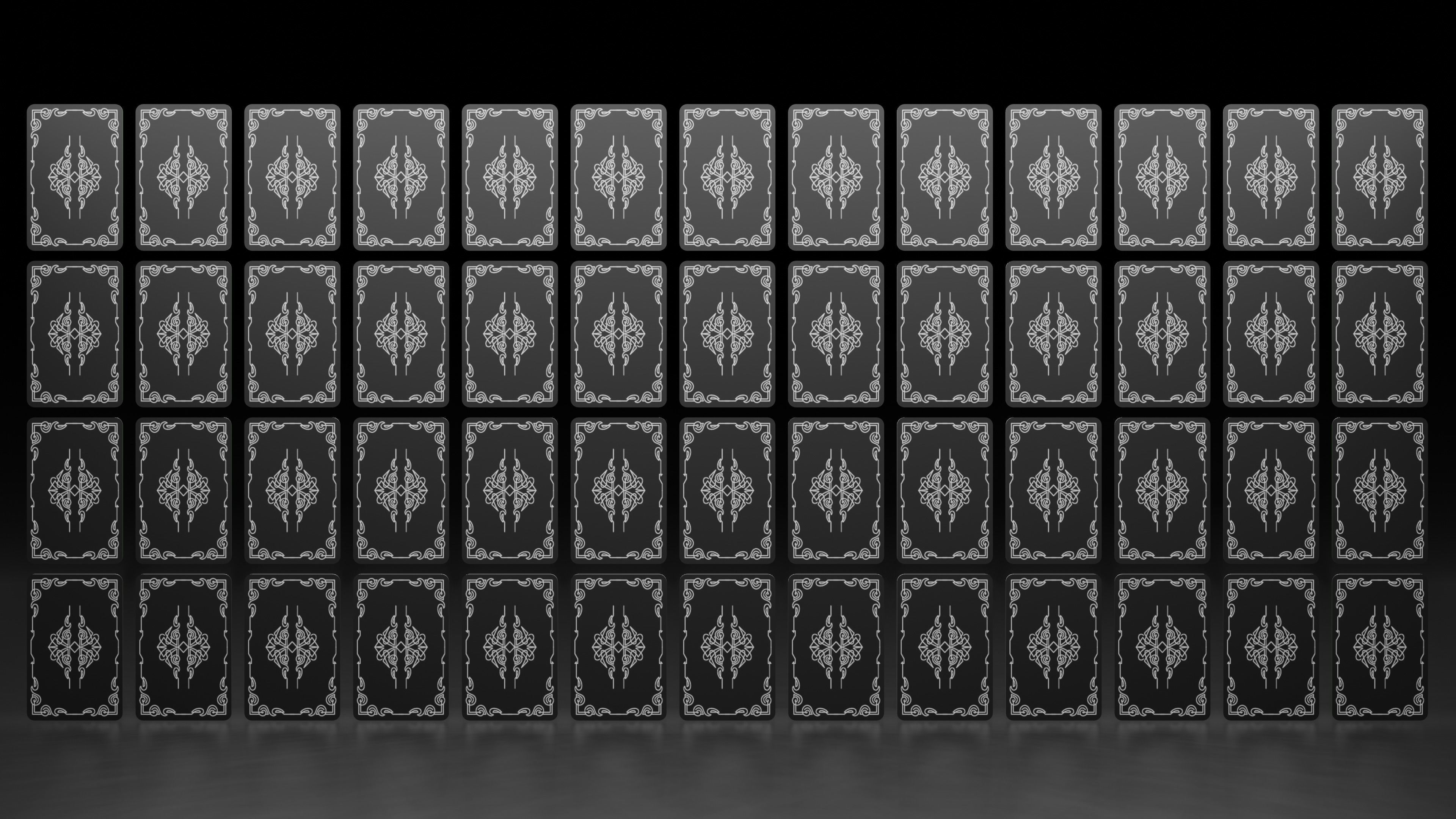 Playing Cards - Deck of 52 cards Free low-poly 3D model_6